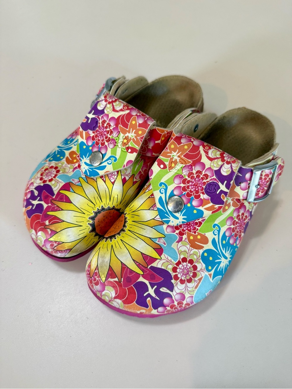 Birki’s Birkenstock Shetland Summer Print Clogs 5 / 35EU